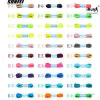 IRun – lacets de chaussures fins et plats en Polyester, rétro SB Dunks, couleur crème et voile