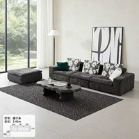 Ensemble de canapés combinés en velours modernes et personnalisables pour salon, rembourrage en mousse, canapé-lit, taille et couleur disponibles