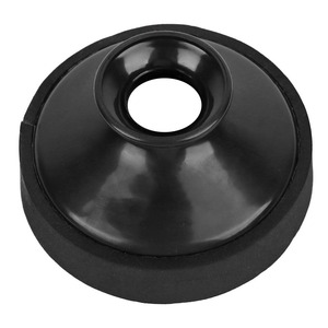 Sourdine circulaire pour saxophone <span class=keywords><strong>alto</strong></span> en plastique ABS, atténuateur de son pour débutants, pratique pour la pratique, noir - Product Image 1