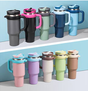 Vaso Térmico de Acero Inoxidable de Doble Pared con Aislamiento al Vacío de 40 oz, con Asa y Tapa, Grado Alimenticio 304, Logotipo Personalizado, Venta al Por Mayor - Product Image 5