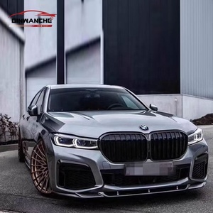 Para <span class=keywords><strong>BMW</strong></span> 7 Series G11 G12 2019 2020 <span class=keywords><strong>2021</strong></span>, piezas de automóvil, labio delantero de fibra de carbono y divisor de parachoques, estado usado - Product Image 2