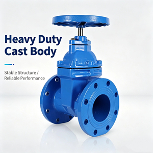 Z45X-16Q Ductile Iron Non-Rising Stem Resilient Seated Gate Manual Flanged Soft <b>Seal</b> Water Shut-off - Product Image 4
