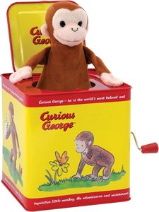 Gato clásico colorido y duradero en la caja <span class=keywords><strong>Juguete</strong></span> musical de hojalata para niños con Peluche de bufón tonto relleno de algodón PP - Product Image 2