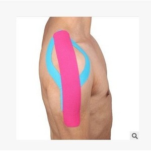 Bande de kinésiologie élastique, bandage sportif 5cmx5m, certifié CE, pour le soutien musculaire et la protection des articulations - Product Image 4