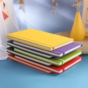 สมุดบันทึกแบบใหม่ พิมพ์ลายตามสั่ง ขนาด A6 พร้อมโลโก้ สมุดแพลนเนอร์รายวันแบบสันห่วง พิมพ์โลโก้ได้ - Product Image 1