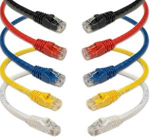 Cordon de raccordement <span class=keywords><strong>Ethernet</strong></span> UTP extérieur Cat <span class=keywords><strong>6e</strong></span> des fabricants solides Câble LAN toronné réseau en cuivre RJ45 Prix compétitif - Product Image 1