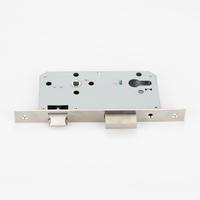 Serrure de porte encastrée pour salle de classe, pour porte en bois ou en acier, finition satinée, 3 clés, haute sécurité, marque AKADA