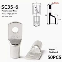 Peep cuivre étamé froid presse bornes SC35-8 SC35-10 SC35-12 connecteur accessoires