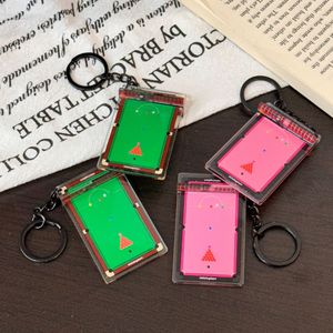 Custom Cartoon <b>Anime</b> Trend Mini Billiards Snooker <b>Keychain</b> Pendant Finished Personalized Acrylic Backpack Decorative Hanging - Product Image 2