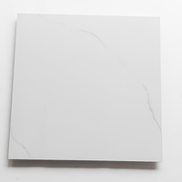 Carreau Sol De Bonne Qualité Moins Cher Carreaux en porcelaine 600X600 Carrelages blanc pur pour sol