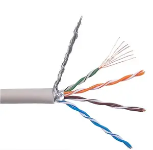 Cat5eケーブルソリッドcopprプレナム1000ftUTP Cat5e Cat6Cat6AネットワークケーブルUTP305m Cat6LANケーブル