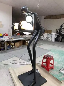 Escultura de Resina Abstracta Grande de Figura Humana con Pantalones, Adorno Decorativo para Paisajes y Artesanía de Suelo, Venta al por Mayor <span class=keywords><strong>2022</strong></span> - Product Image 5