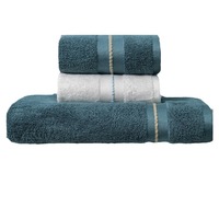 Serviette de Bain Carrée en Fibre de Bambou pour Homme et Femme, Séchage Rapide, Marque YIYI, Serviette de Maison avec Broderie, Vente en Gros, Coffret Cadeau