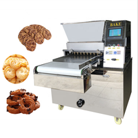 Machine automatique de fabrication de biscuits PLC, dépôt de biscuits, Machine de collation de boulangerie à vendre