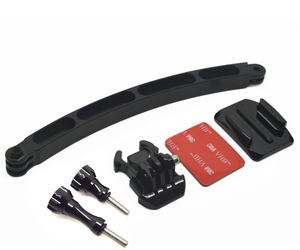 WESPORT Casque de caméra CNC multicolore <span class=keywords><strong>Support</strong></span> en alliage d'aluminium incurvé Bâton de selfie Convient pour Gopro Hero 13 12 11 10 9 8 - Product Image 5