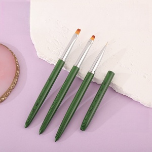 Professional <strong>Nail</strong> <strong>Brushes</strong> Crimped Kolinsky Hair Soft Oval Shape <strong>Beauty</strong> Pens Gradients Painted Light Therapy Tools - Product Image 3