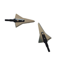 Pointe de flèche à tête large de 125 grains pour arc et arbalète, accessoires de chasse