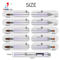 Nouvel arrivage Pinceaux à ongles rétractables à double tête Brosse à ongles multifonctionnelle avec logo personnalisé Brosse à ongles design interchangeable