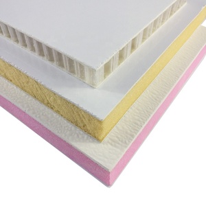 Panel Sándwich de FRP, Compuesto de Fibra de Vidrio, Espuma de Poliuretano XPS, Lámina Resistente al Fuego <span class=keywords><strong>para</strong></span> Paredes de Remolques y Caravanas - Product Image 1