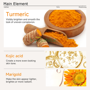 Tampons exfoliants jetables pour le visage à l'acide kojique et au curcuma, nettoyants, blanchissants et éclaircissants, en <span class=keywords><strong>coton</strong></span> rond, très vendus - Product Image 6