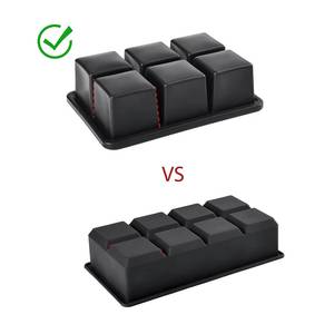 Custom Bpa Free Durable Mold Maker Easy Release Flexible <b>Silicone</b> Ice Cube <b>Tray</b> With Lid - Product Image 5