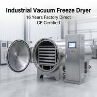 Instantkoffie Lyofilisator Koude-Brouw Compatibele Vacuümvriesdroger voor Premium Oplosbare Koffie Productiefabriek