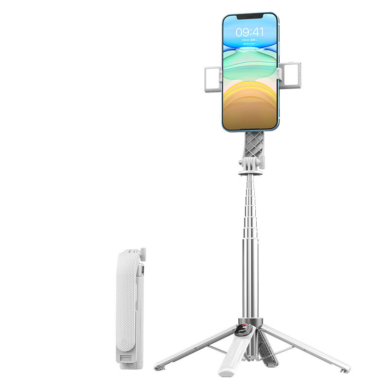 สีขาวพร้อมไฟ LED สองดวง