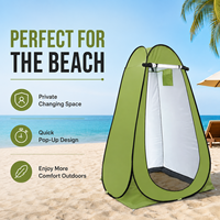 Tente de confidentialité portable pliable, cabine de change extérieure instantanée, tente de douche et de toilettes pour la plage, le camping et la pêche
