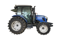 Tracteur agricole 105 CV 4x4 à moteur diesel turbocompressé refroidi par eau, spécial rizières, pneus anti-affouillage profond, climatisation, roulements