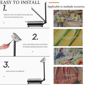 Industrielle Digitale Waage 200 kg 300 kg 600 kg TCS Elektronische Plattformwaage - Product Image 4