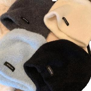 หมวกไหมพรมถักสำหรับผู้หญิง, หมวก2026ไหมพรมถักคลุมศีรษะให้ความอบอุ่นในฤดูหนาวและใหม่ - Product Image 5