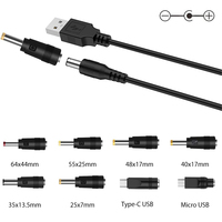 DC Power Inverter Rectificador Convertir 5V a 12V Step up Converter Boost Module Transformador Regulador de voltaje Cable Fuente de alimentación