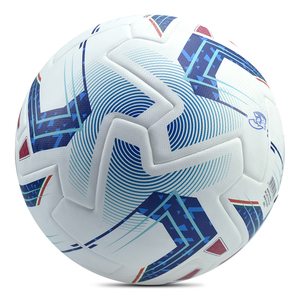 2023-2024 Ballon de football <span class=keywords><strong>en</strong></span> cuir PU de haute qualité Logo personnalisable Taille 5 Football de compétition italien de l'usine - Product Image 2