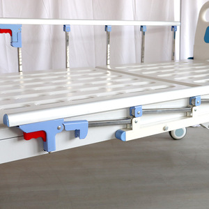 Cama de Hospital ORP-BM11B Manual con Respaldo de Función Única, Barandilla Metálica, Práctica, Multifuncional y con Ruedas Silenciosas - Product Image 2