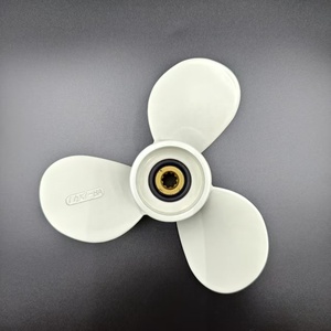 Nuova Elica in <span class=keywords><strong>Alluminio</strong></span> 6E0-45943-01-EL per Motore Fuoribordo Yamaha 4HP 5HP 6HP, Ricambio Dimensioni 7-1/2X7-BA - Product Image 4