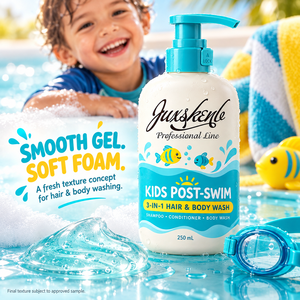 Champú, Acondicionador y Gel de Baño Vegano, Cruelty-Free, Hidratante <span class=keywords><strong>para</strong></span> Niños, 250 ml, Botella con Bomba <span class=keywords><strong>para</strong></span> Piscina y Guardería - Product Image 4
