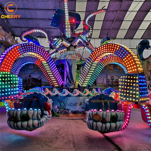 Manège de fête foraine Thème Fabricant : Grand Poulpe Rotatif pour Parc d'Attractions à Vendre - Product Image 4