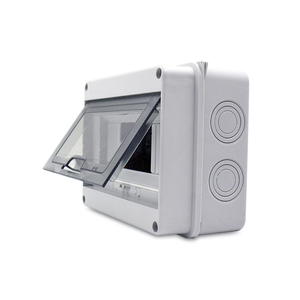 Serie HT Caja de distribución de 8 vías Placa de panel eléctrico Caja de distribución de energía Abs Disyuntor Mcb <span class=keywords><strong>Box</strong></span> - Product Image 4