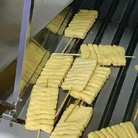 Ligne de production de boulettes de tofu et de sachets de bonheur à haute efficacité, équipement de traitement du tofu en acier inoxydable de qualité alimentaire avec contrôle PLC