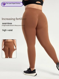 Pantalons de yoga confortables et respirants pour femmes, pour la course à pied et les sports, sous-vêtements de sport, collants sans couture à taille haute pour la remise en forme - Product Image 2