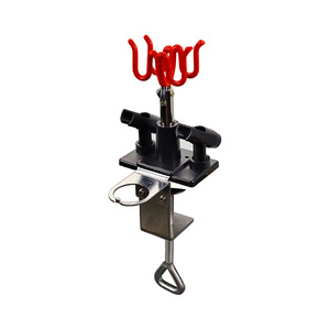 Support pour aérographe, repose-stylo, rangement pour 4 stylos, réglage de l'angle rotatif, pour fournitures de peinture corporelle - Product Image 1