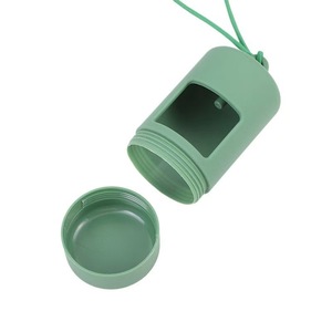 Dispensador de Bolsas para Excrementos de Mascotas, Portátil, de HDPE Reforzado, Recogedor de Desechos Caninos con Asa de Cuerda, Múltiples Colores, para Uso en Exteriores - Product Image 5