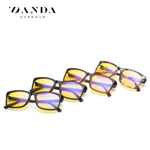 DANDA Anti Blue Light Glasses Rectangle <b>Black</b> <b>Frame</b> PC Lenses Sporty Style H8012 Eye Protection - Product Image 5