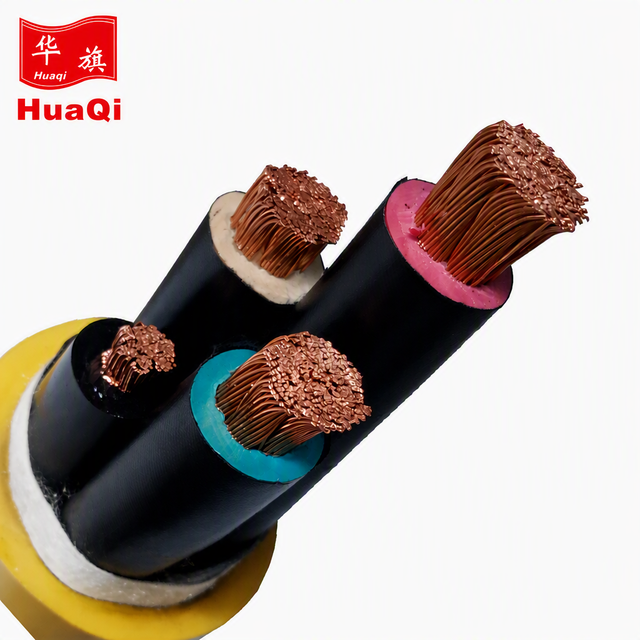 MYP Rubber Sheathed Flexible Mining Cable 0.66/1kV Copper Conductor Flame Retardant Wear Resistant for Coal Mine