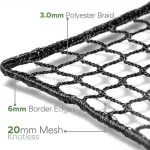 Wholesale 15 X 15ft Heavy Duty Sports Netting Golf Barrier Net Backstop Net For Outdoor And Indoor