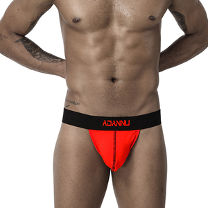 OEM Hommes Sexy Sous-Vêtements Fabricant Transfert <span class=keywords><strong>Thermique</strong></span> 3D Renflement Poche Coton Spandex Respirant Bretelles Doux Tongs - Product Image 2