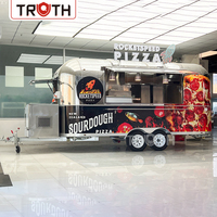 Truth Food Truck für Eiscreme Voll Ausgestattetes Mobiles Küchenfahrzeug für Gelato Gefrorene Desserts und Outdoor-Catering