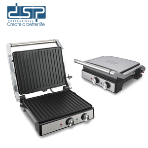 DSP Trending, gril électrique intelligent avec contrôle de la température de qualité professionnelle, poêle à griller antiadhésive de taille familiale de 2000W pour steak, hamburgers, paninis - Product Image 1