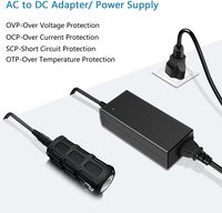 Adaptador de Corriente Universal ESann AC 100-240V a DC12V para Luces de Neón, 12V 5A, para Uso en Escritorio, Material PC/ABS