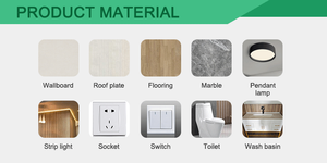 Casa piccola della capsula della mela prefabbricata ecologica <span class=keywords><strong>con</strong></span> la <span class=keywords><strong>struttura</strong></span> della <span class=keywords><strong>struttura</strong></span> d'<span class=keywords><strong>acciaio</strong></span> pronta per spedire uso dell'ufficio dello spazio commerciale - Product Image 2